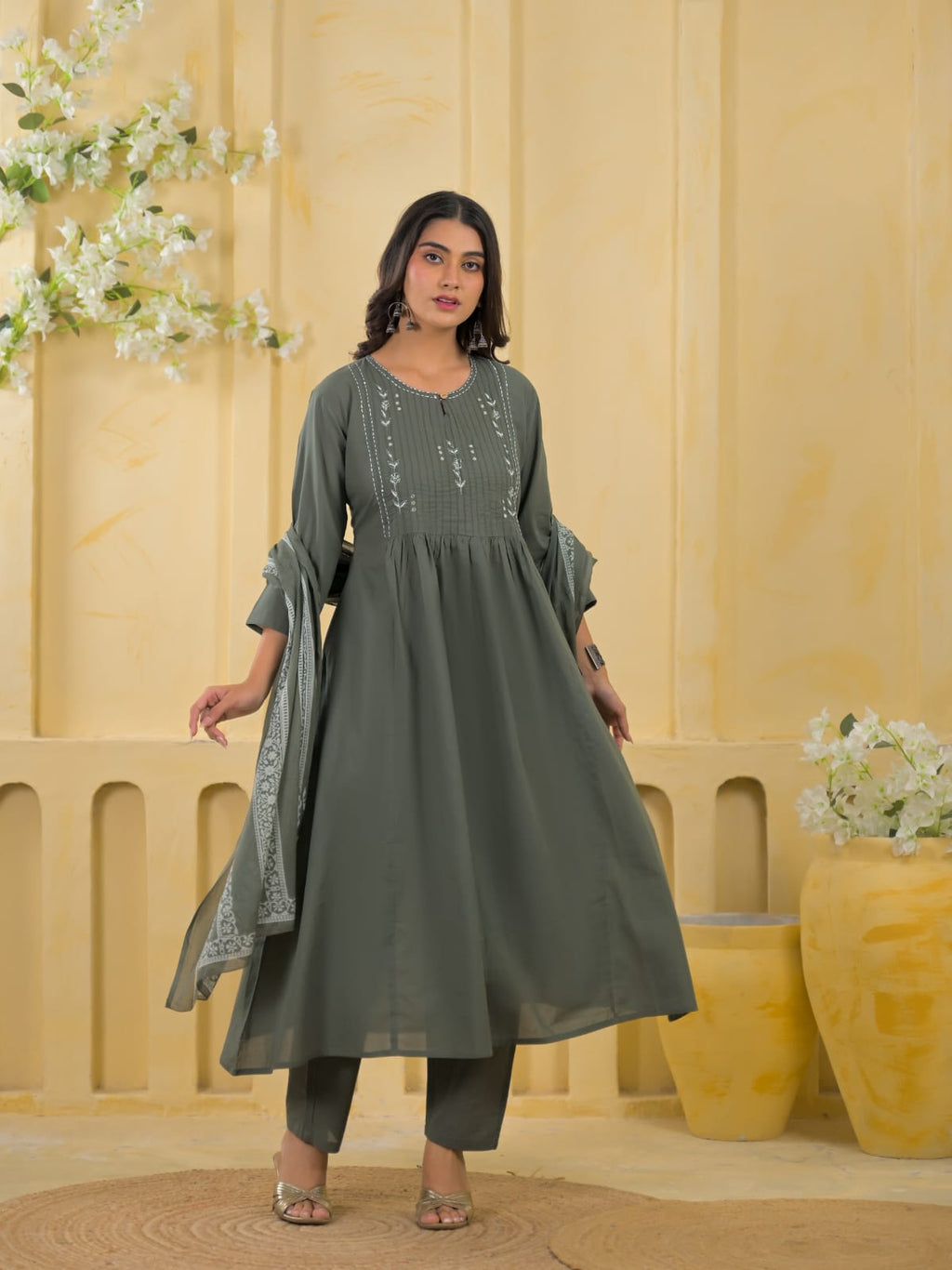 Zehra Premium Cotton Kurta Set