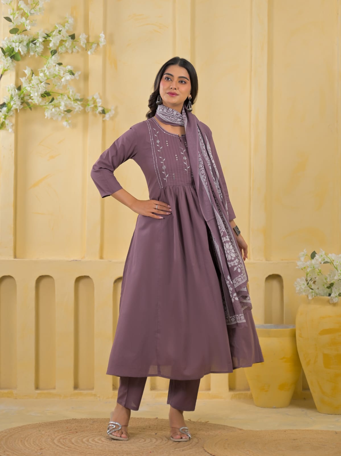 Zehra Premium Cotton Kurta Set