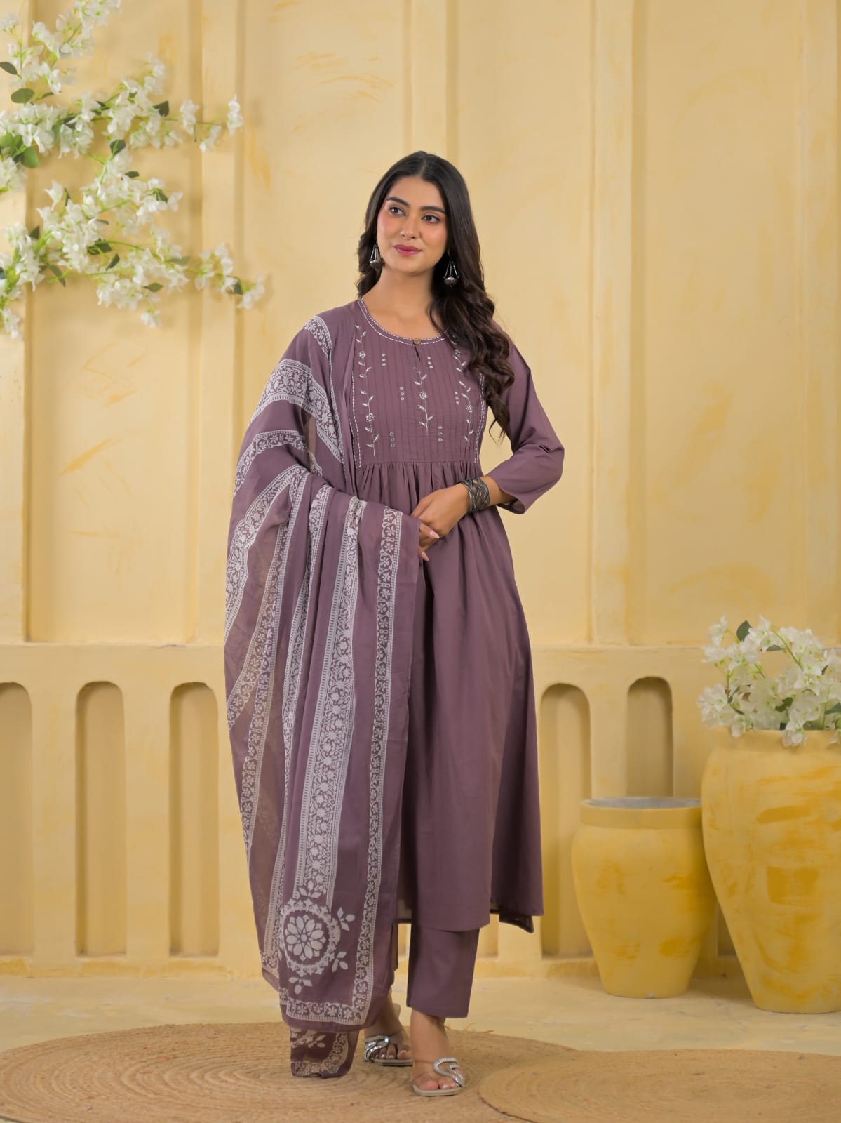 Zehra Premium Cotton Kurta Set