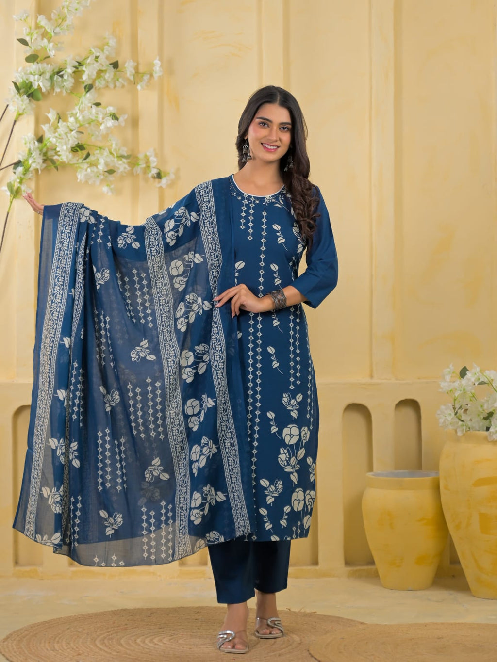 Areeba Premium Cotton Kurta Set Sale