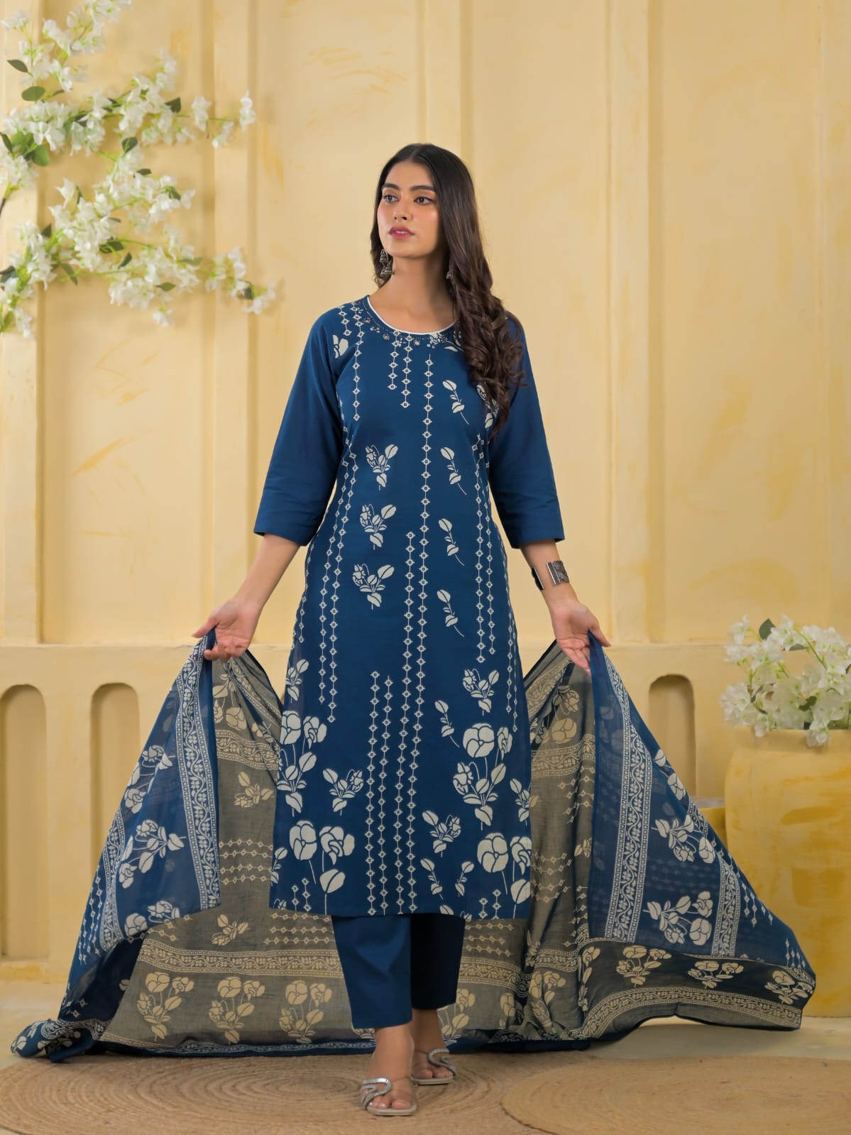 Areeba Premium Cotton Kurta Set Sale