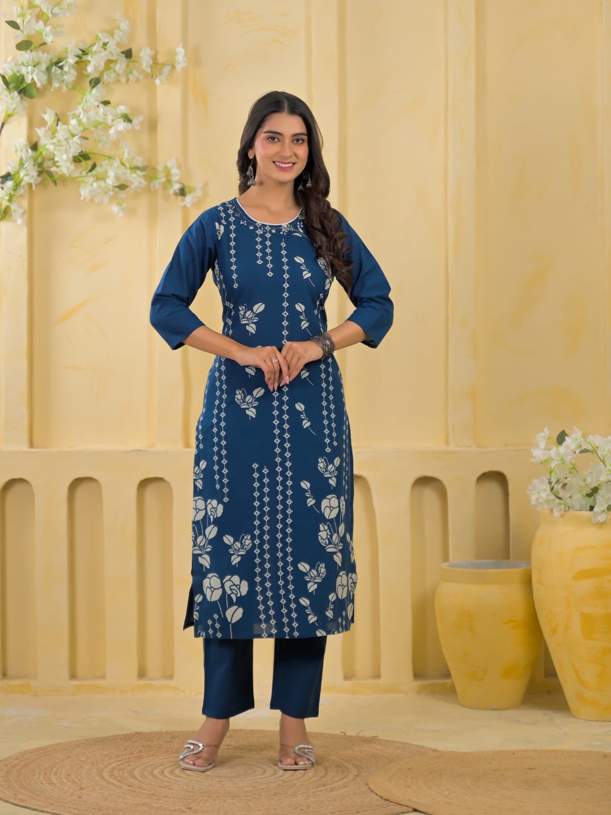 Areeba Premium Cotton Kurta Set Sale