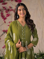 Adaa Premium Printed Cotton Kurta Set