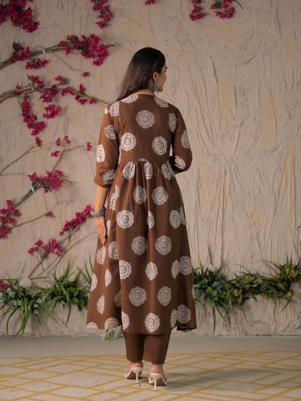 Adaa Premium Printed Cotton Kurta Set