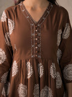 Adaa Premium Printed Cotton Kurta Set