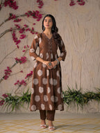 Adaa Premium Printed Cotton Kurta Set
