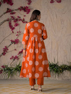 Adaa Premium Printed Cotton Kurta Set