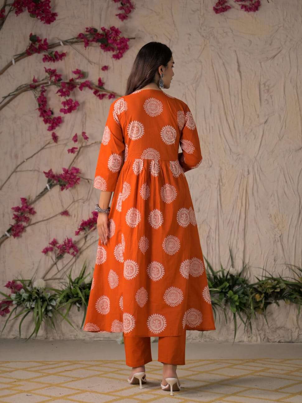 Adaa Premium Printed Cotton Kurta Set