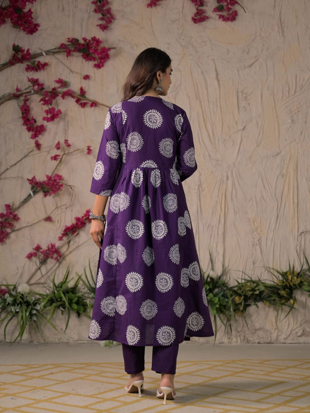 Adaa Premium Printed Cotton Kurta Set