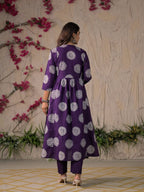 Adaa Premium Printed Cotton Kurta Set