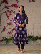 Adaa Premium Printed Cotton Kurta Set