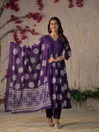 Adaa Premium Printed Cotton Kurta Set
