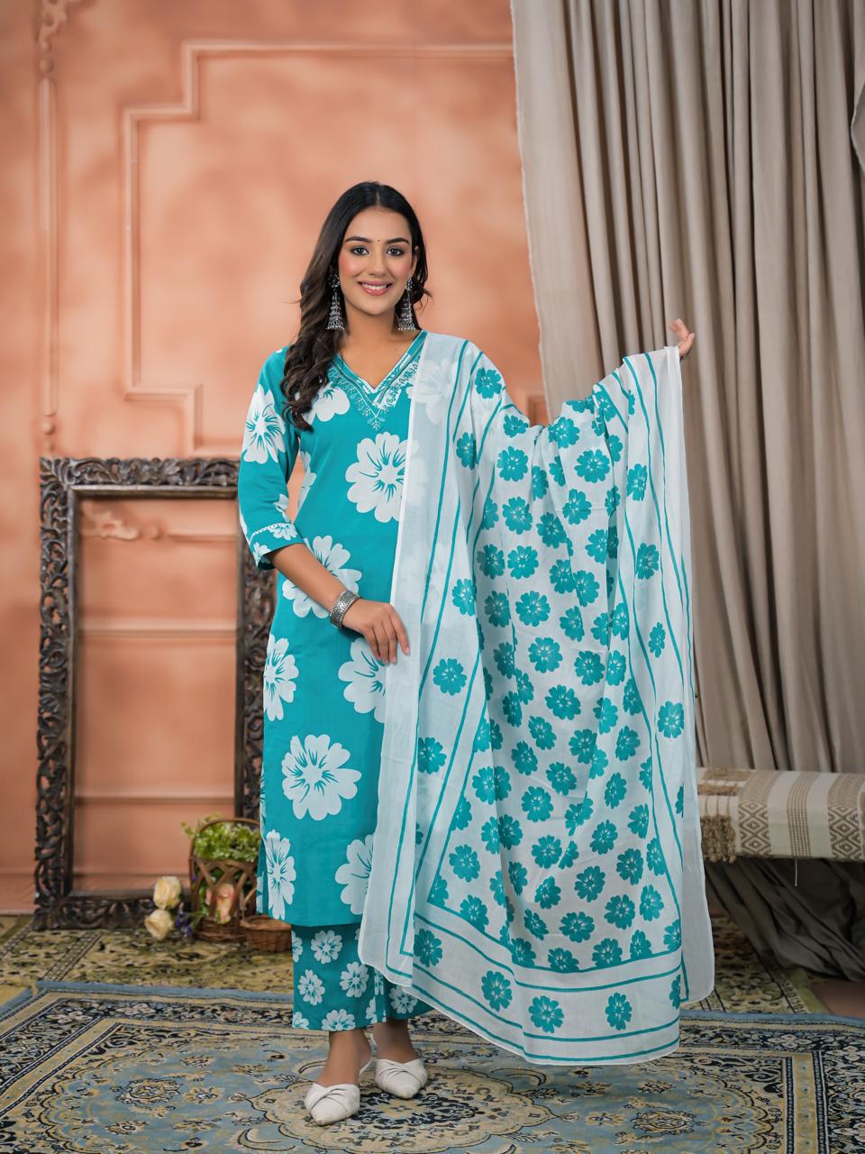 Anira Cotton Kurta Set