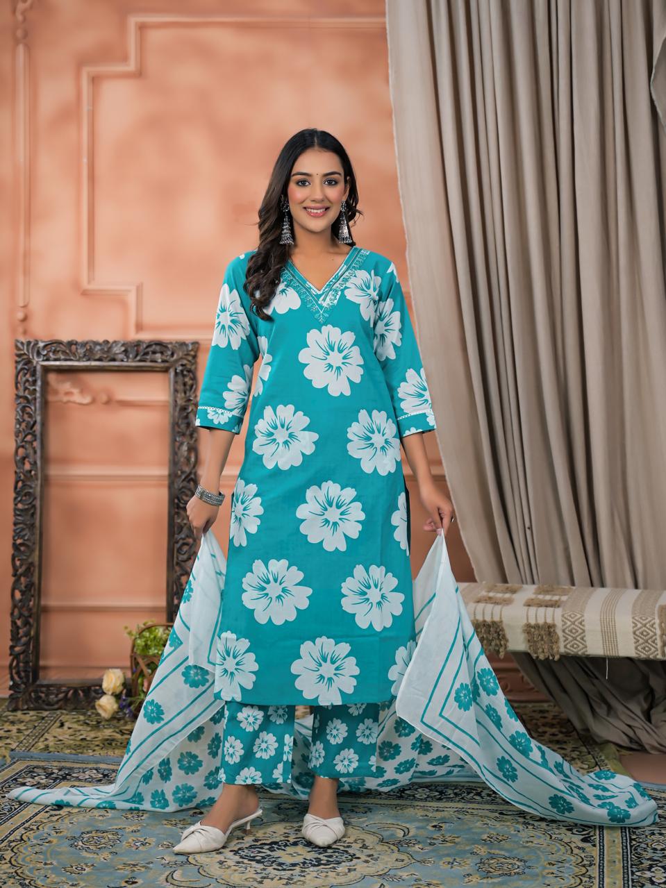 Anira Cotton Kurta Set