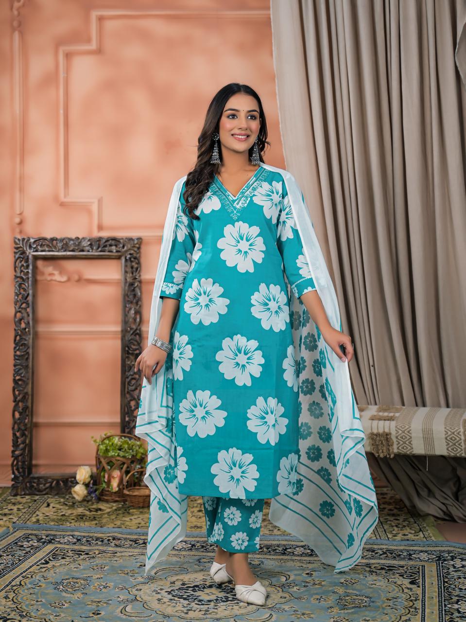 Anira Cotton Kurta Set
