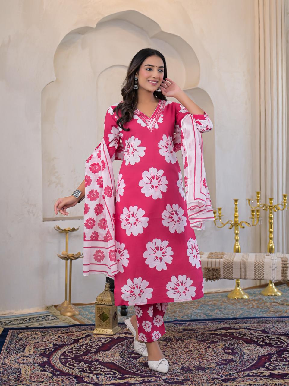 Anira Cotton Kurta Set