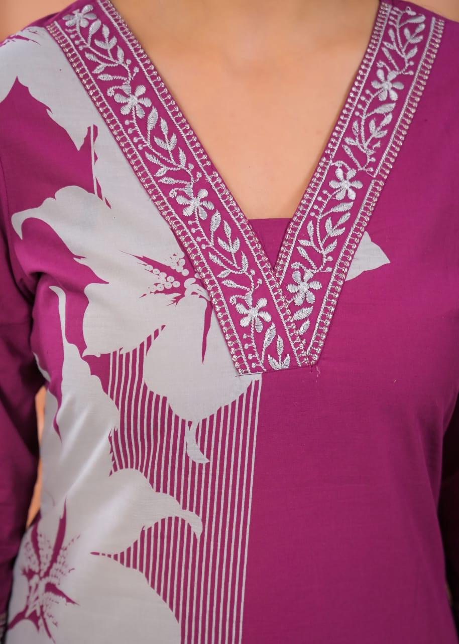 Aafreen Cotton Kurta Set