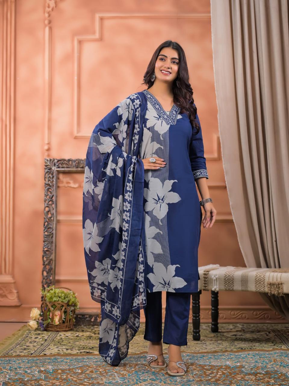Aafreen Cotton Kurta Set