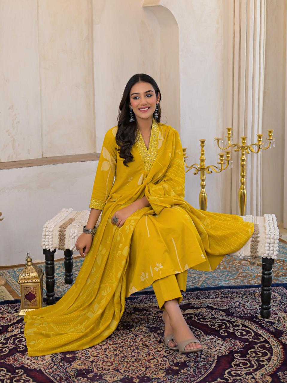 Ariya Cotton Kurta Set