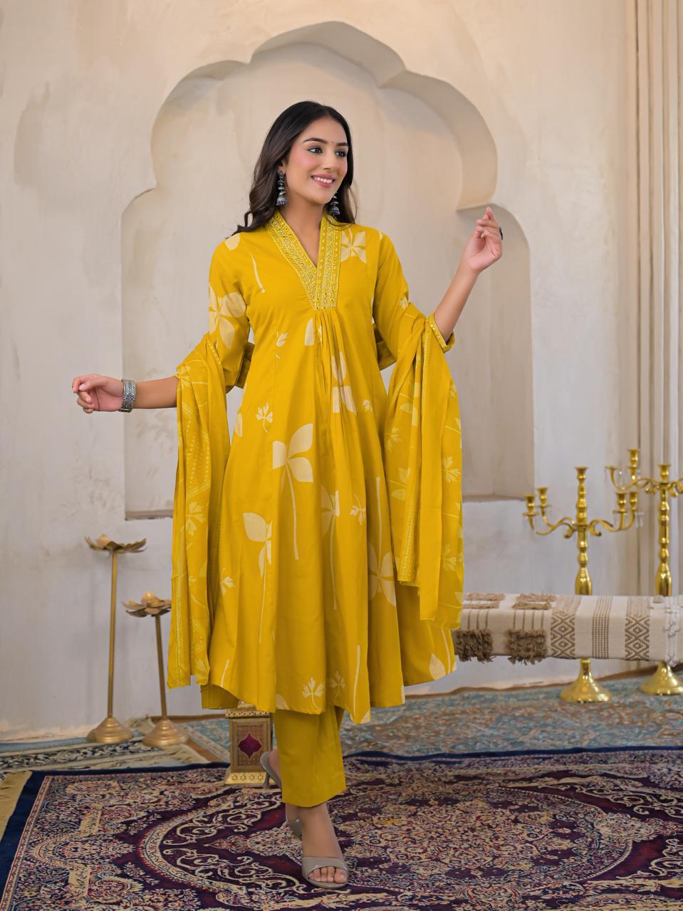 Ariya Cotton Kurta Set