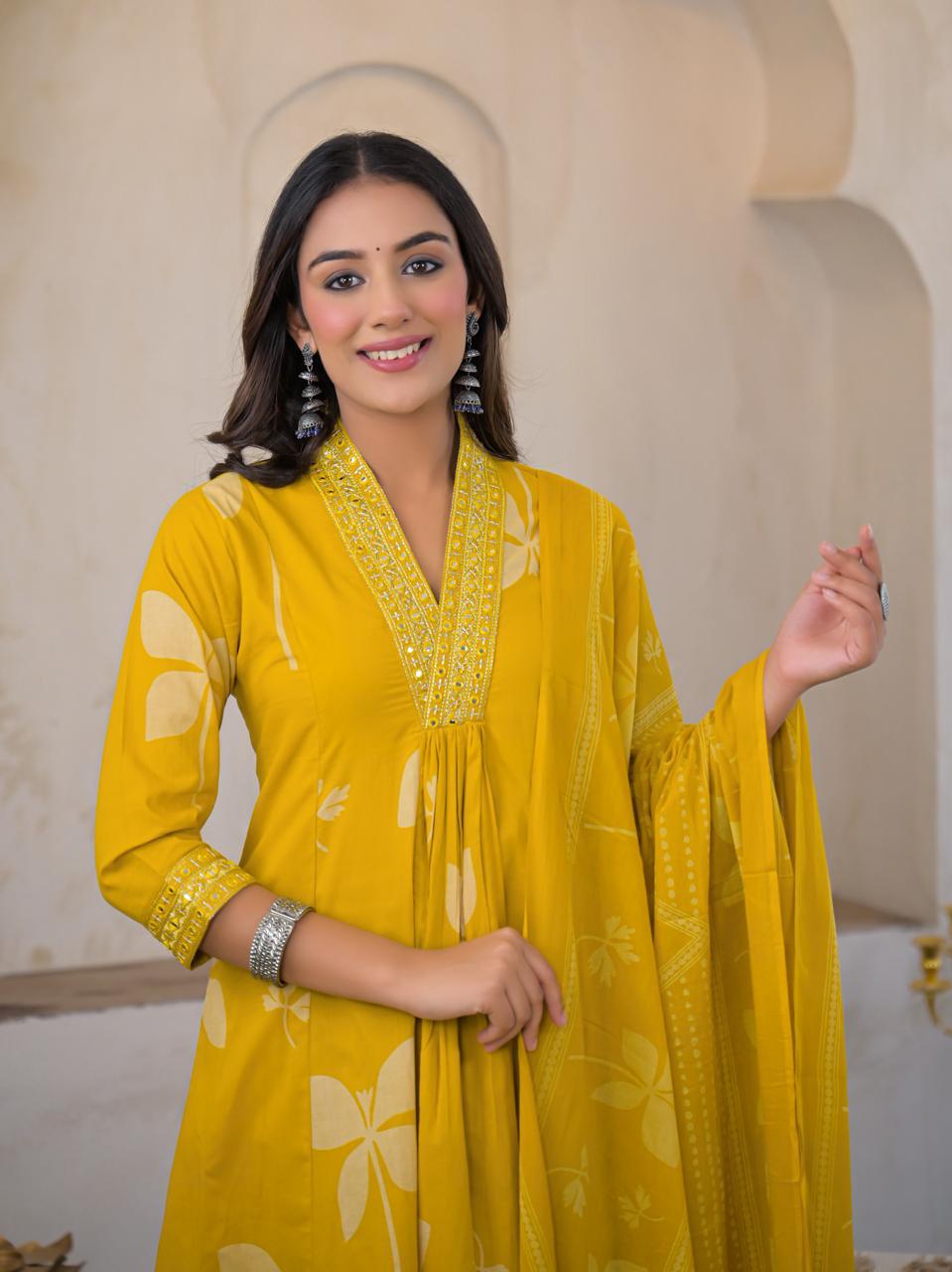 Ariya Cotton Kurta Set