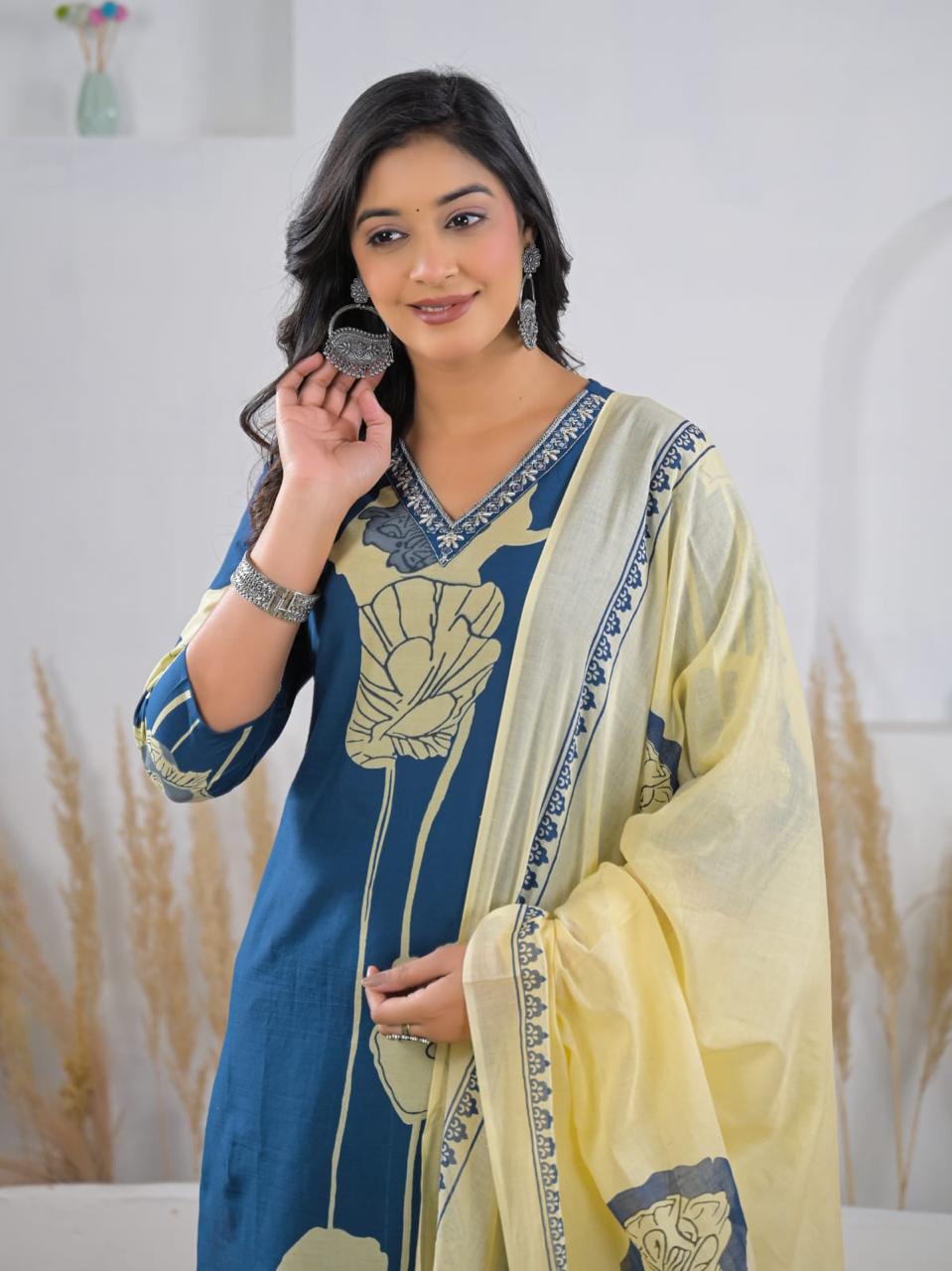 Mihira Cotton Kurta Set