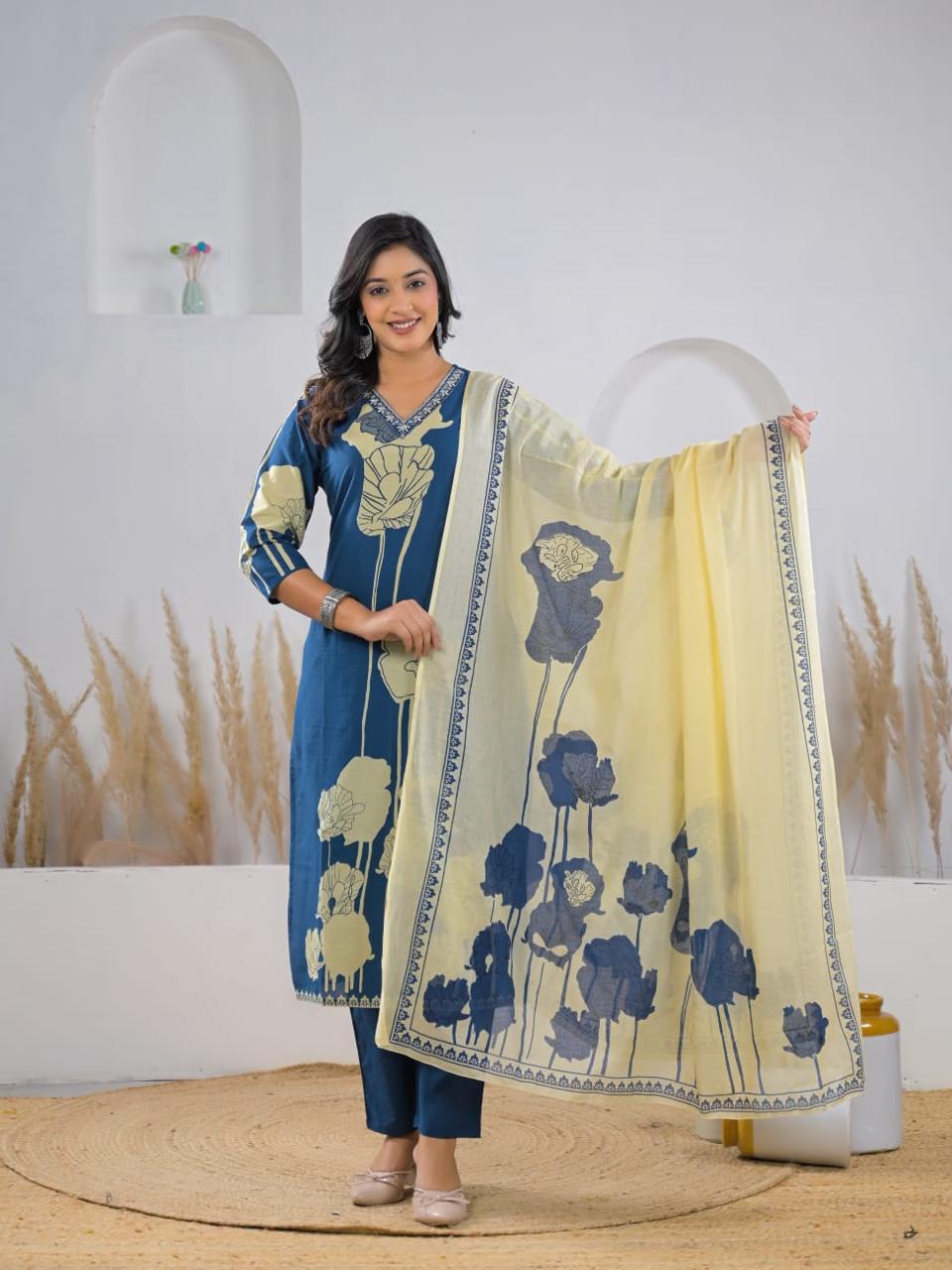 Mihira Cotton Kurta Set