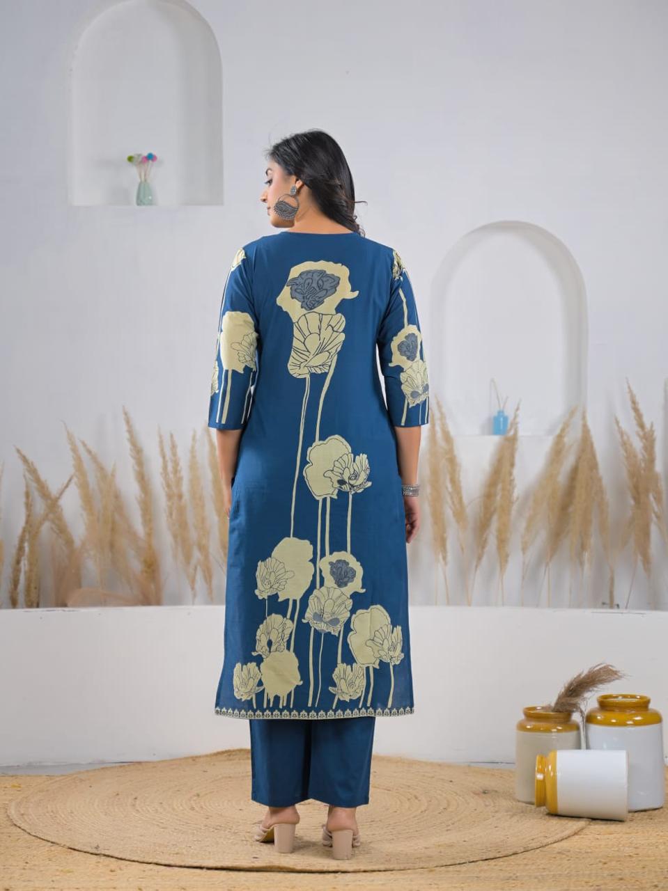 Mihira Cotton Kurta Set
