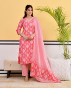 Chhaap Cotton Kurta Set