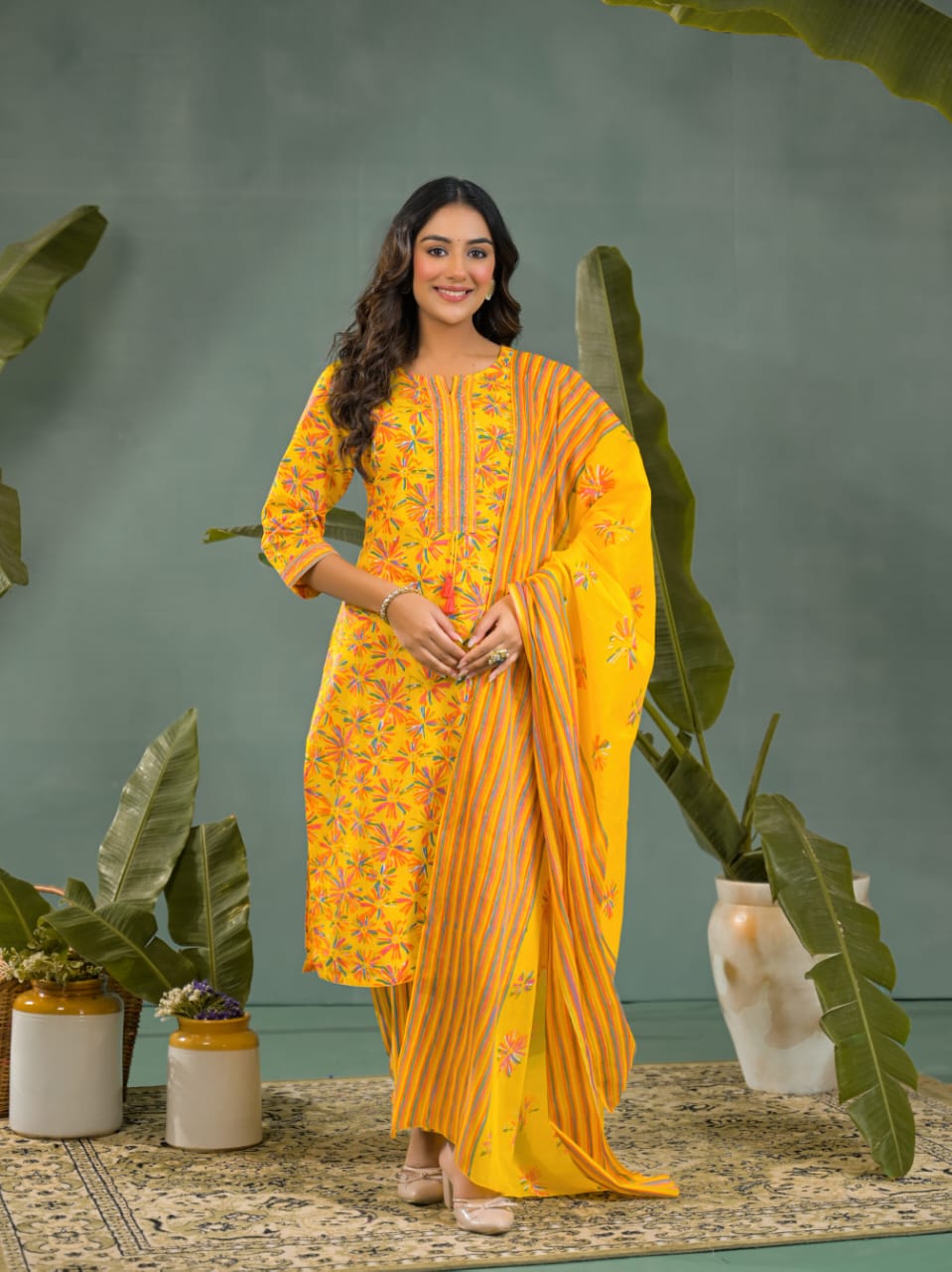 Aarzoo Premium Cotton Kurta Set