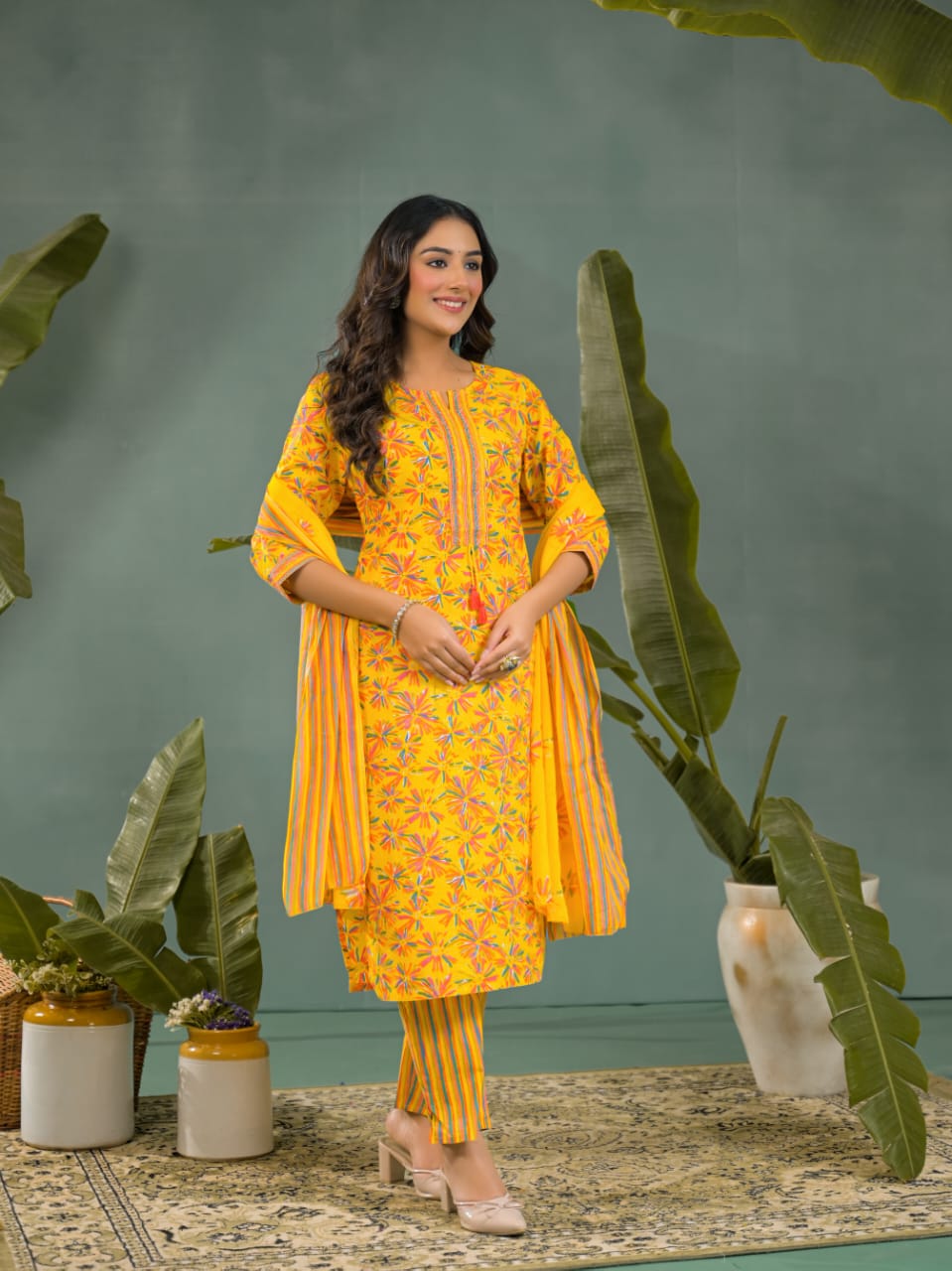 Aarzoo Premium Cotton Kurta Set