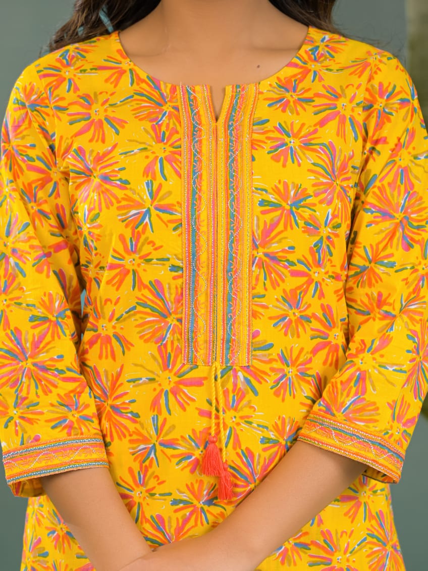 Aarzoo Premium Cotton Kurta Set