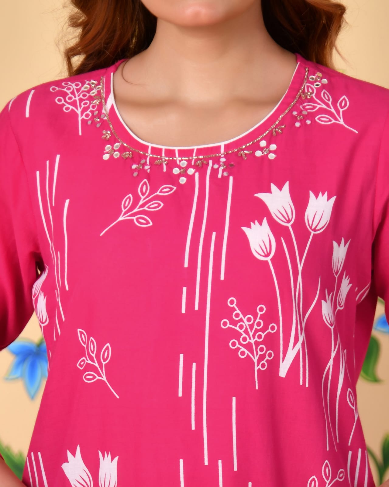Zoya Premium Cotton Kurta Set
