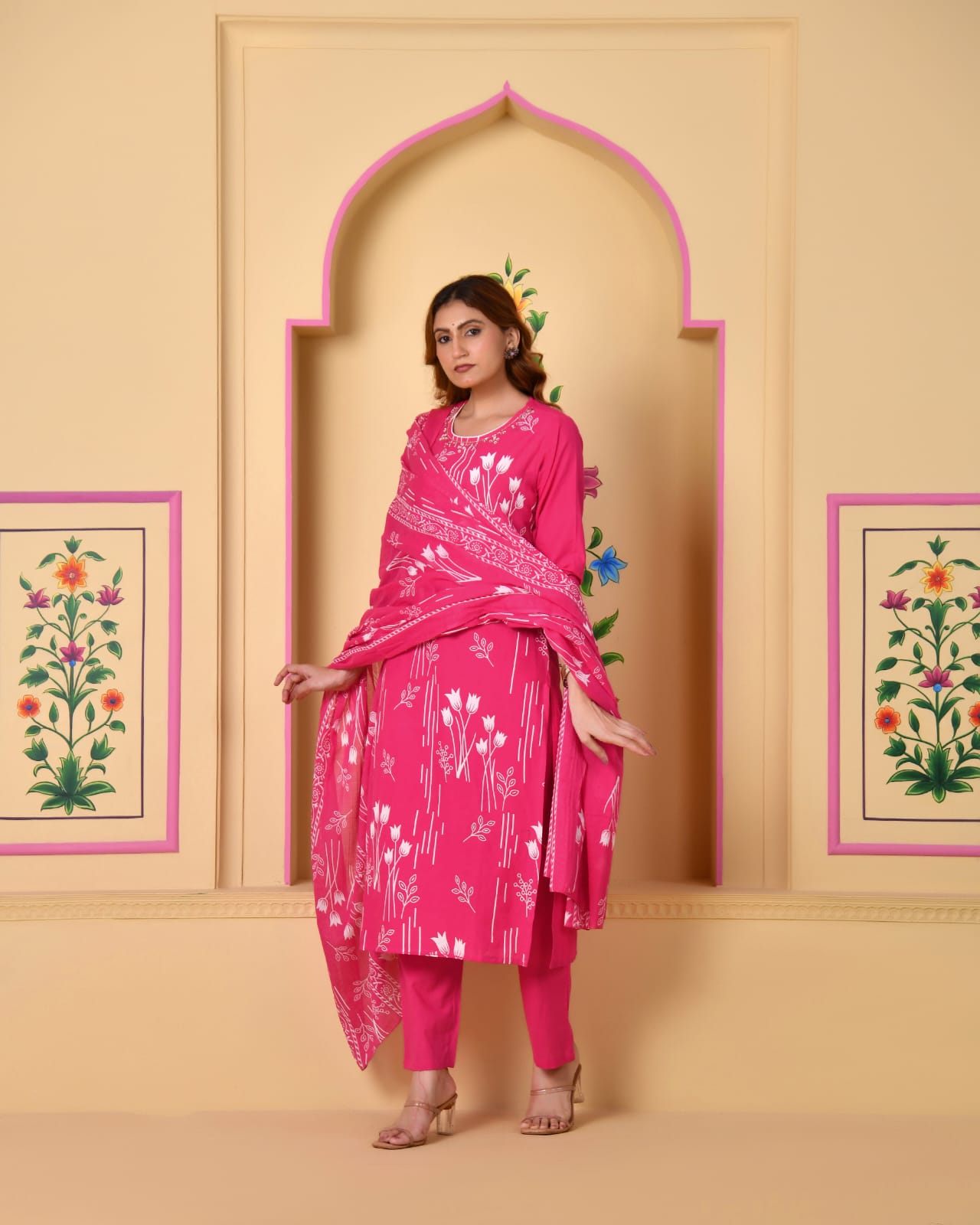 Zoya Premium Cotton Kurta Set