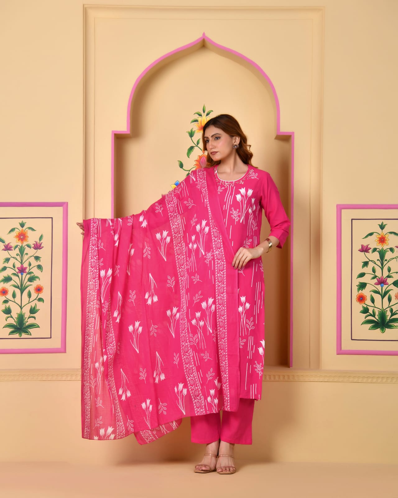 Zoya Premium Cotton Kurta Set