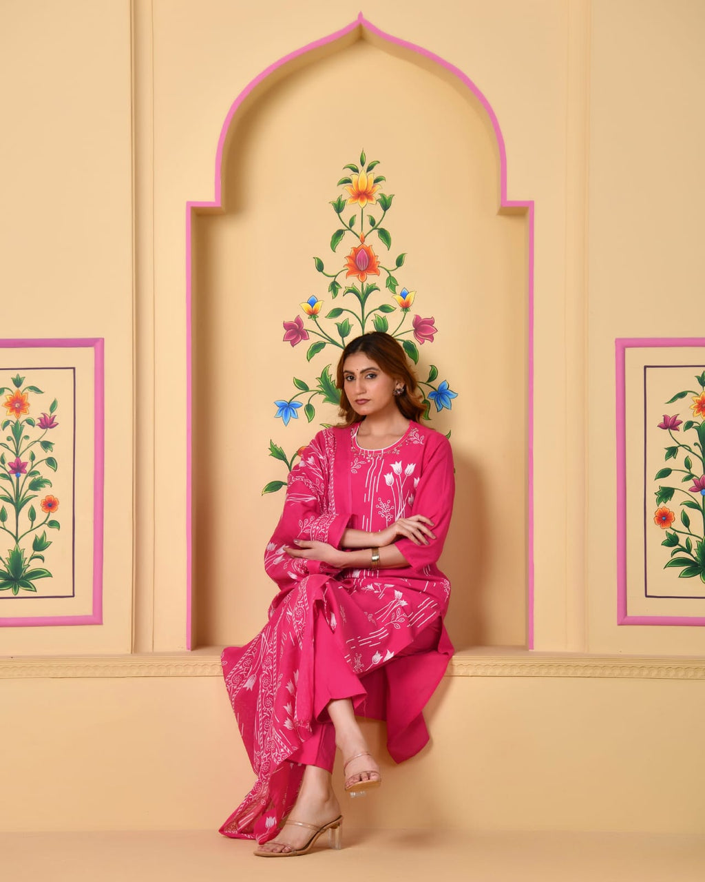 Zoya Premium Cotton Kurta Set