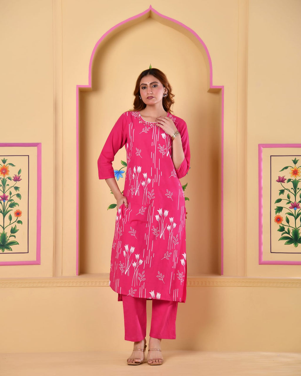 Zoya Premium Cotton Kurta Set