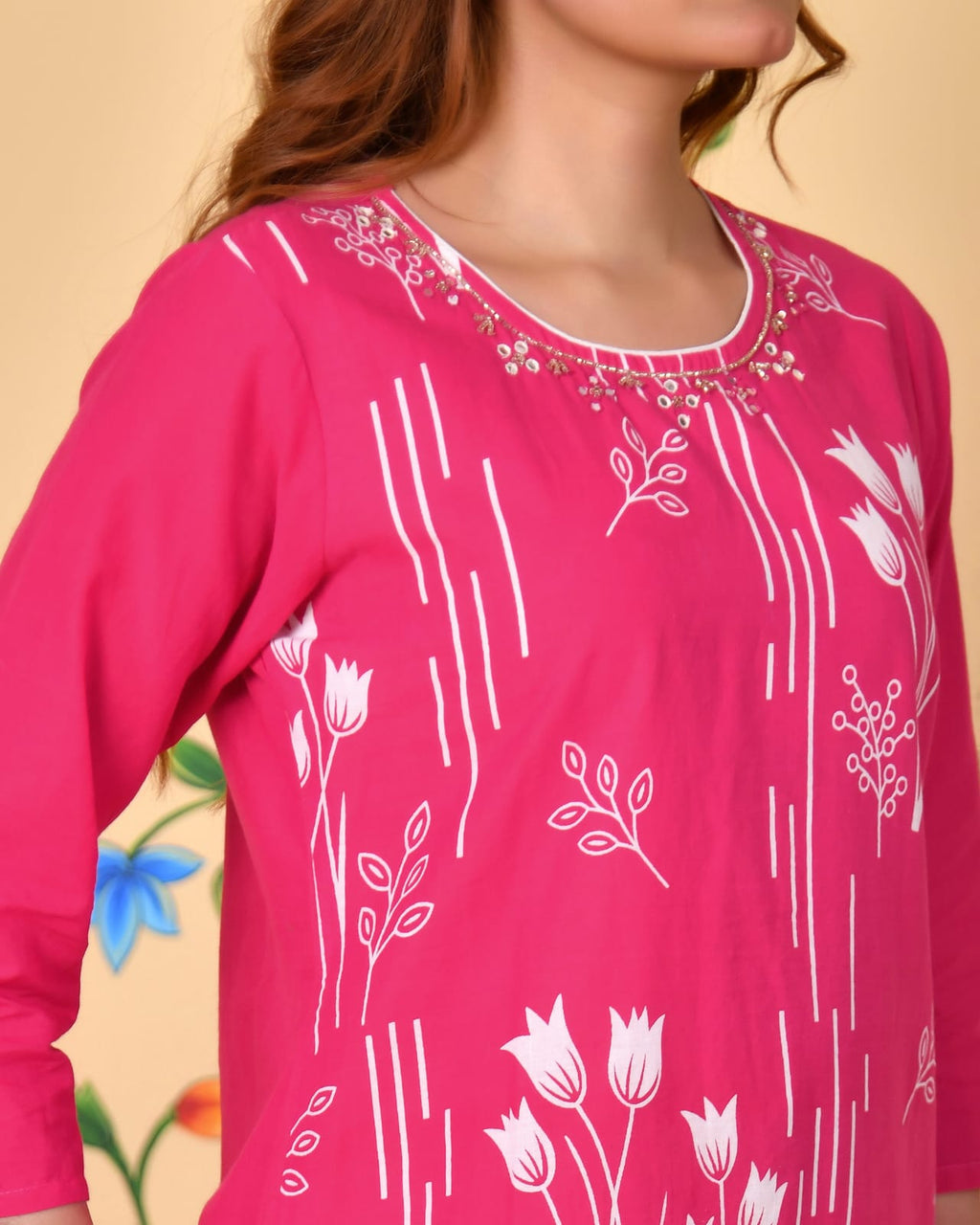 Zoya Premium Cotton Kurta Set