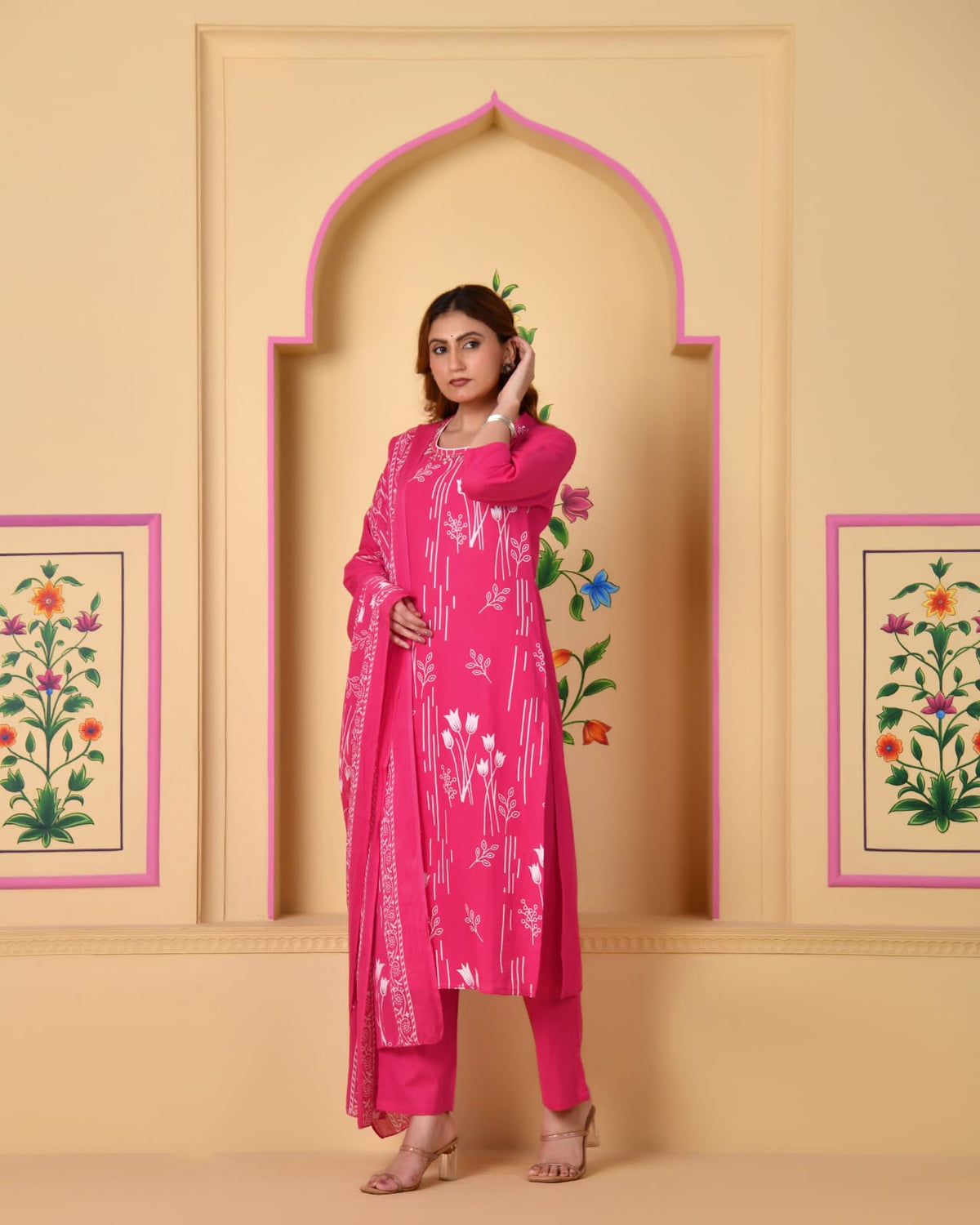 Zoya Premium Cotton Kurta Set