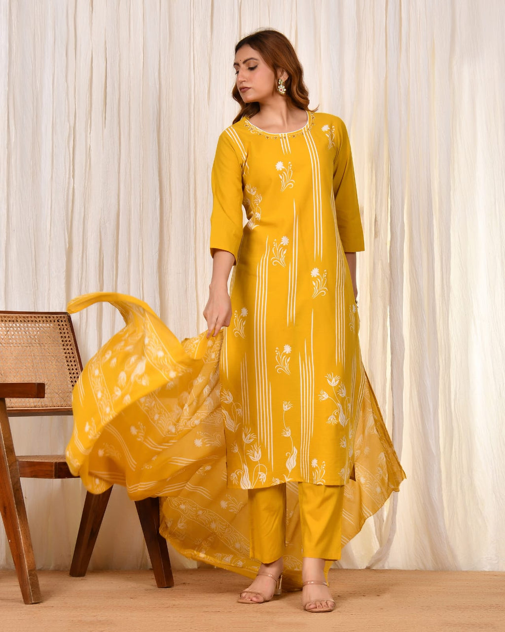 Shabnam Cotton Kurta Set