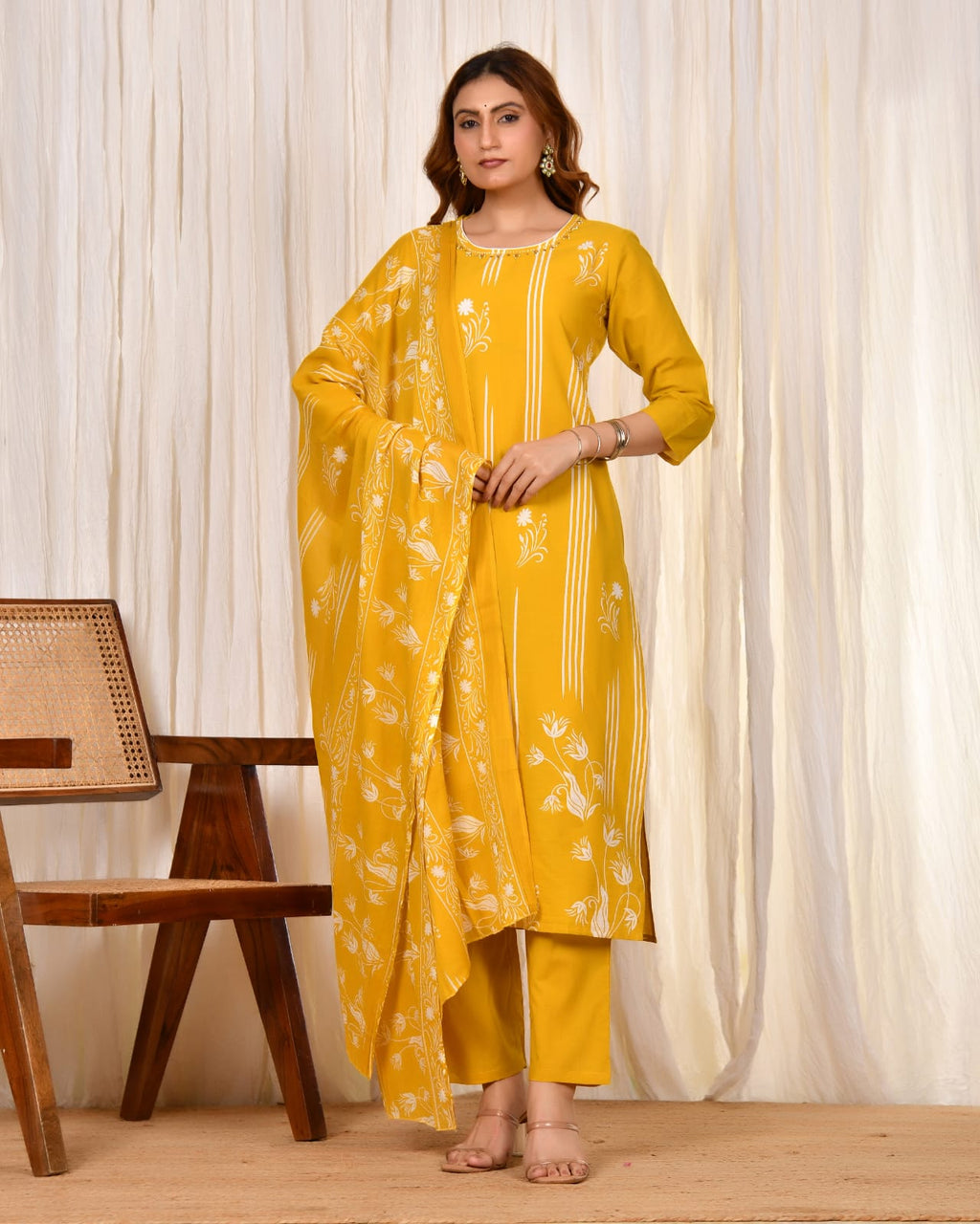 Shabnam Cotton Kurta Set