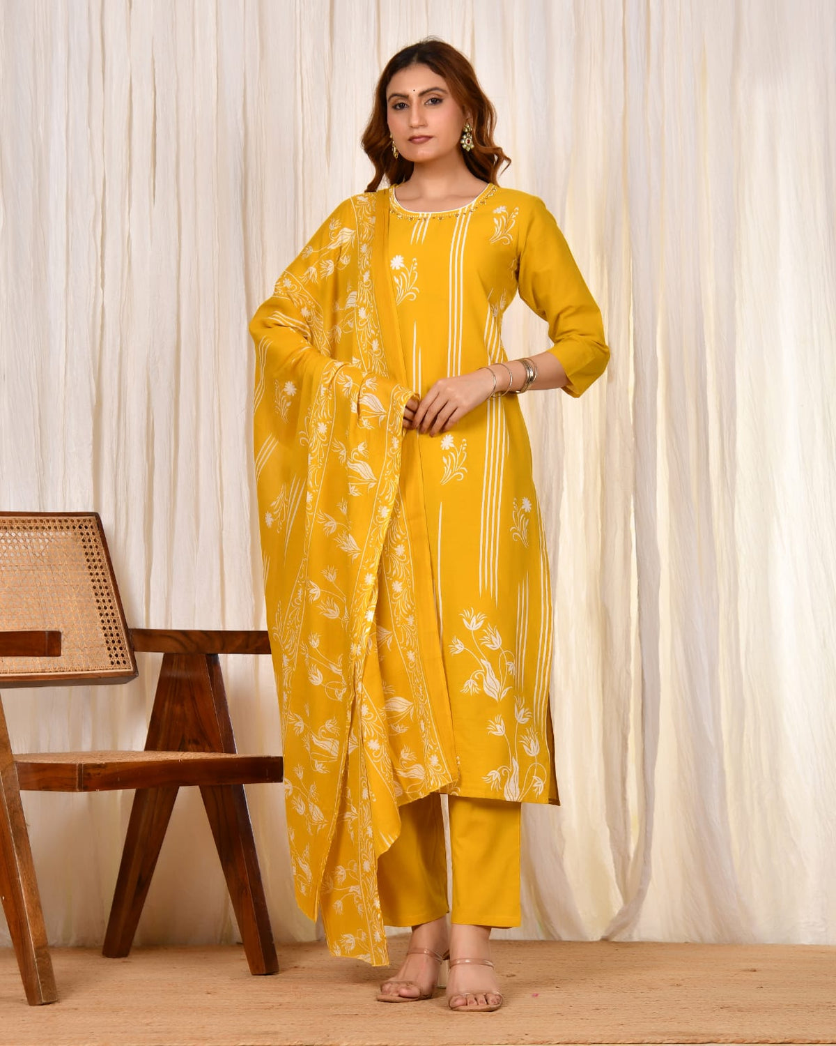 Shabnam Cotton Kurta Set