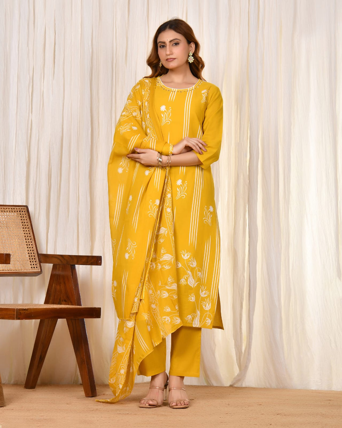 Shabnam Cotton Kurta Set