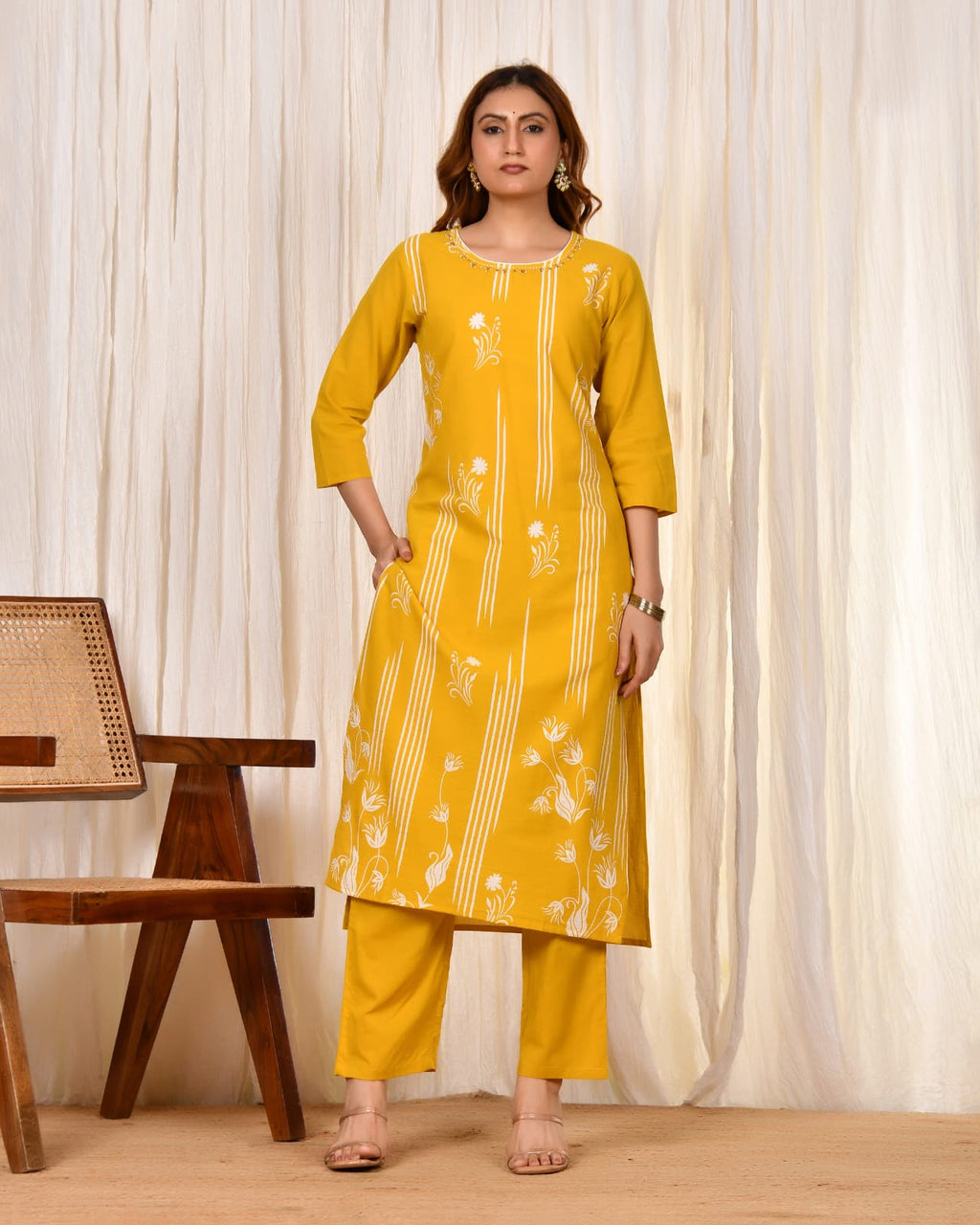 Shabnam Cotton Kurta Set