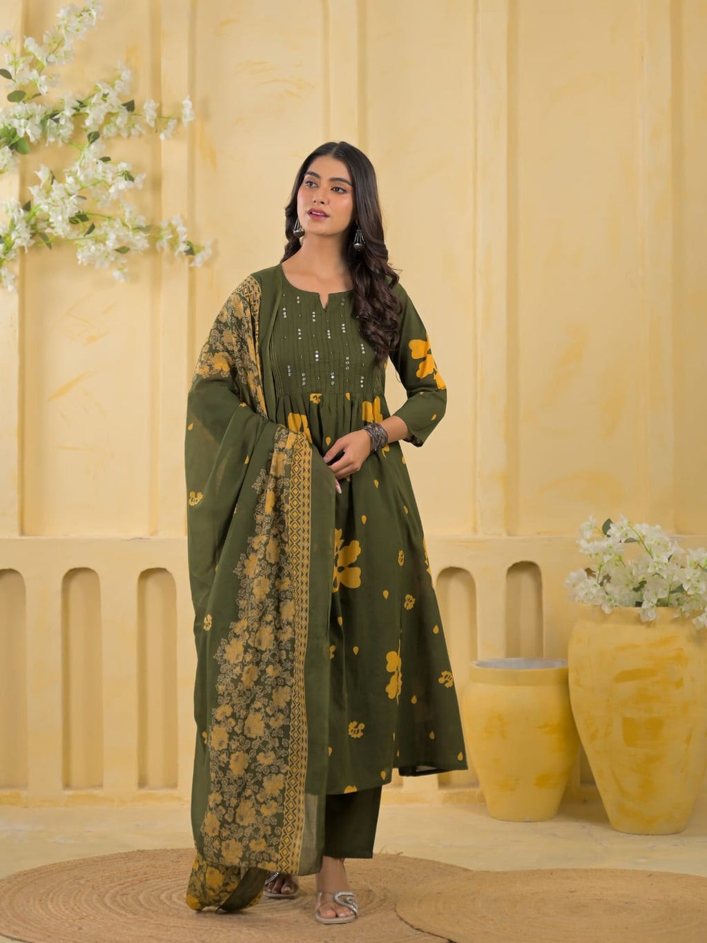 Aafiya Premium Festive Kurta Set